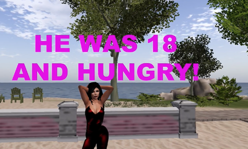 Cover with a hot girl from Second Life